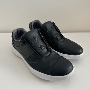 Men's FootJoy Contour Series BOA Golf Shoe 9M Black Waterproof